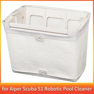 Aiper Scuba S1 로봇식 풀 클리너, 벽 및 워터라인 청소, 이중 여과용 초미세 필터 바구니 1개