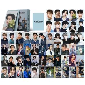 55pcs Bt21 흑백 로모 카드 Kpop 앨범 컬렉션 포토카드 수집품 스타 상품 기념품 Kpop 군대 팬들을 위한 선물