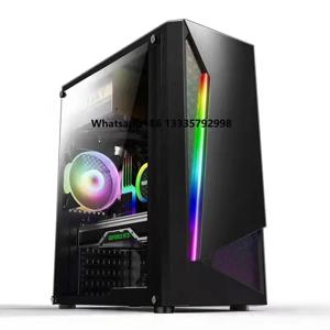 판매중인 최고급 코어 i7 게이밍 컴퓨터 (PC 게이머용) i3 i5 i7 그래픽 세트 게임 LCD 컴퓨터
