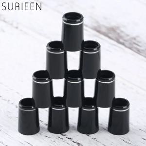 단일 링이있는 10pcs 플라스틱 골프 페룰 0.335 또는 0.370 팁 아이언 샤프트 골프 샤프트 슬리브 어댑터 교체 16mm/19mm