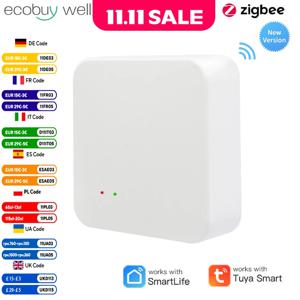 Tuya Zigbee 3.0 게이트웨이 허브 스마트 홈 무선 브리지 스마트 라이프 APP 원격 제어 자동화 장치는 Alexa Google과 함께 작동합니다.