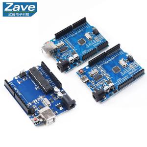 UNO R3 개발 보드 ATMEGA328P CH340 / ATEGA16U2 케이블 R3/R4 UNO Proto Shield 확장 보드가 있는 Arduino와 호환 가능