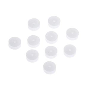 10PC 2*9.3mm 플라스틱 풀리 휠 마이크로 미니 기어 모터 휠 DIY 모델 장난감