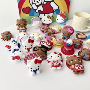 마그네틱 홀더 그립톡 귀여운 만화 캐릭터 산리오 헬로키티 폰 스탠드 홀더 아이폰 삼성 마그세이프 스마트톡 지원