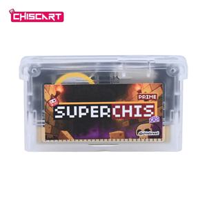 닌텐도 GBA/NDS/GBA SP/GB 플레이어용 Chiscart SuperChis 프라임 게임 리더 카트리지, SuperFW NOR 플래시로 구동되는 SDRAM 탑재