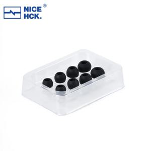 NICEHCK N04 인이어 아쿠스틱 실리콘 이어팁 부드러운 소재 SS/S/M/L 소음 차단 이어캡 IEM용 사운드 개선 액세서리
