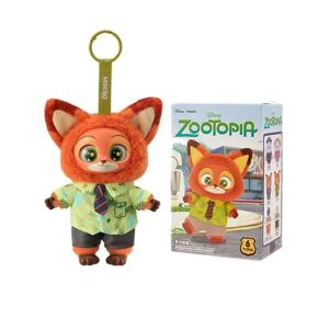 새로운 2026 디즈니 Zootopia 시리즈 블라인드 박스 주디 닉 비닐 플러시 만화 캐릭터 펜던트 트렌디 장난감 상자 크리스마스 선물
