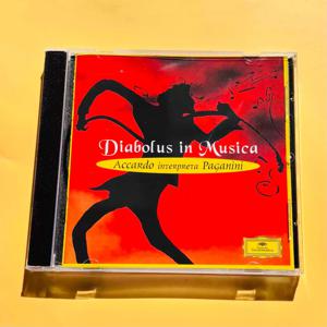 아카르도 파가니니 디아볼루스 인 뮤지카 클래식 바이올린 음악 CD 현숙한 연주자들의 드라마틱한 바이올린 솔로