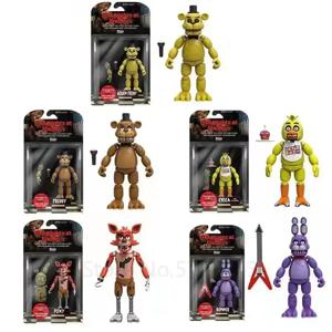 액션 피규어 FNAF 베어스 미드나잇 하렘 관절 가동식 분리형 5일간의 보안 침입 사건 키즈 모델 인형 장난감 선물