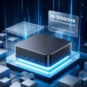 인텔 I9-10980HK 미니 PC 윈도우 11 초소형 포켓 컴퓨터 32GB DDR3 2TB SSD 휴대용 PC 게이머 UHD 그래픽 1000Mbps 미니 PC