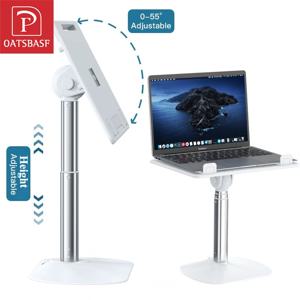 OATSBASF 접이식 노트북 스탠드 Macbook Air Pro Xiaomi 태블릿 PC 휴대용 냉각 브래킷 노트북 스탠드 노트북 액세서리