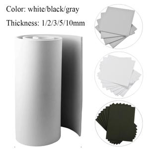 1pcs 두께 1-10mm Eva 폼 시트 흡음 소음 스폰지 폼 공예 EVA 폼 코스프레 수제 모델 만들기 재료