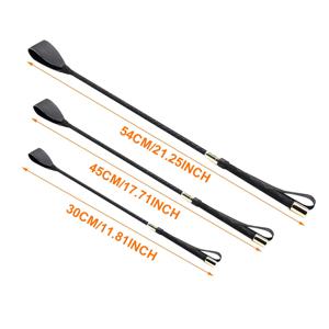 30/45/54cm 동물 승마 승마 채찍 훈련 속눈썹 핸들 학습 장비 야외 경주