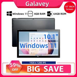 AR40 4GB 램 64GB 롬 10.1인치 인텔 아톰 N3350 64비트 윈도우 11 태블릿 5000mAh 타입-C 1개 USB 3.0 HD-MI 포트 1920 x 1200 IPS