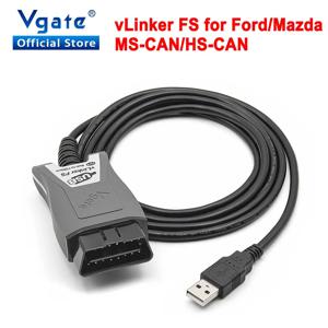 Vgate vLinker FS ELM327 포드 FORScan HS/MS-CAN ELM 327 OBD 2 OBD2 자동차 진단 스캐너 인터페이스 도구 OBDII (마쓰다용)