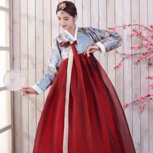 한복 여성 공연 코스튬 전통 궁정 원피스, 소수민족 코스튬, 고대 코스튬 댄스 코스튬