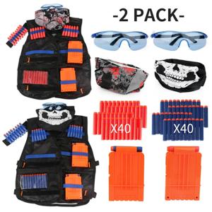 Nerf N-Strike Elite 시리즈 야외 게임 언더 셔츠 홀더 키트 잡지 액세서리 완구 용 소프트 키즈 조끼 정장 키트