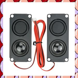 A72Z 2Pcs 컴팩트 스퀘어 스피커 사운드 시스템 45100 스피커 홈 오디오 및 휴대용 사용에 이상적
