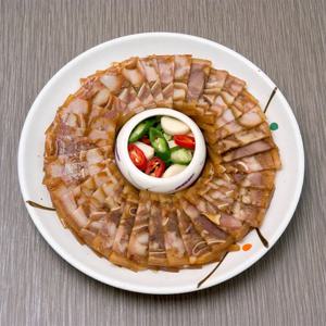삼삼한 맛있는 옛날 돈편육250g(국산 돼지머리통편육)2팩+매콤소스