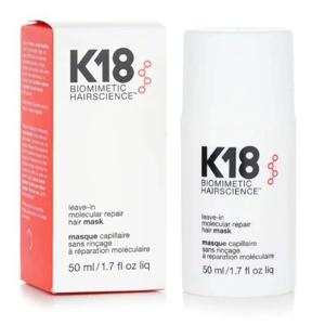 오리지널 K18 리브인 분자 복구 헤어 마스크 딥 컨디셔닝 케라틴 트리트먼트 모발 유연 및 건강 관리
