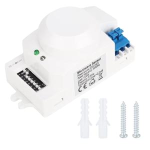 SK-600 360 °   마이크로파 레이더 센서 신체 동작 감지기 전등 스위치 자동 유도기 220-240V