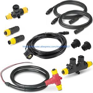 야마하 선외기 2006-2023용 NMEA 2000 스타터 키트 및 엔진 인터페이스 케이블 번들, 듀얼 티즈 키트 터미네이터 마린