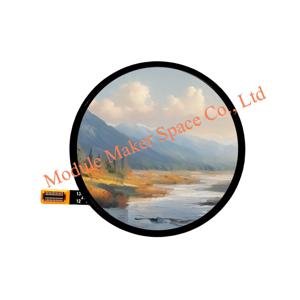 1.73인치 원형 AMOLED 디스플레이 모듈 466x466 해상도 QSPI 인터페이스 드라이버 IC CO5300 컬러 스크린 LCD 모듈 스마트 워치용