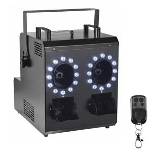 1500W 안개 버블 머신 리모컨 포함 24LED RGBW 스모크 머신 DJ 무대 장비 할로윈 생일 파티 웨딩 클럽용