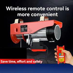 PA600 PA500 220V 리모컨 전동 호이스트, 가정용, 옥상 크레인, 엘리베이터 윈치, 리프팅 머신, 와인딩 윈치, 크레인