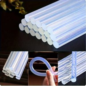7/11mm *150mm 10개입 핫멜트 글루 스틱, 미니 사이즈 글루건 스틱, 글루건 DIY 아트 공예, 일반 수리 및 홈 데코레이션용