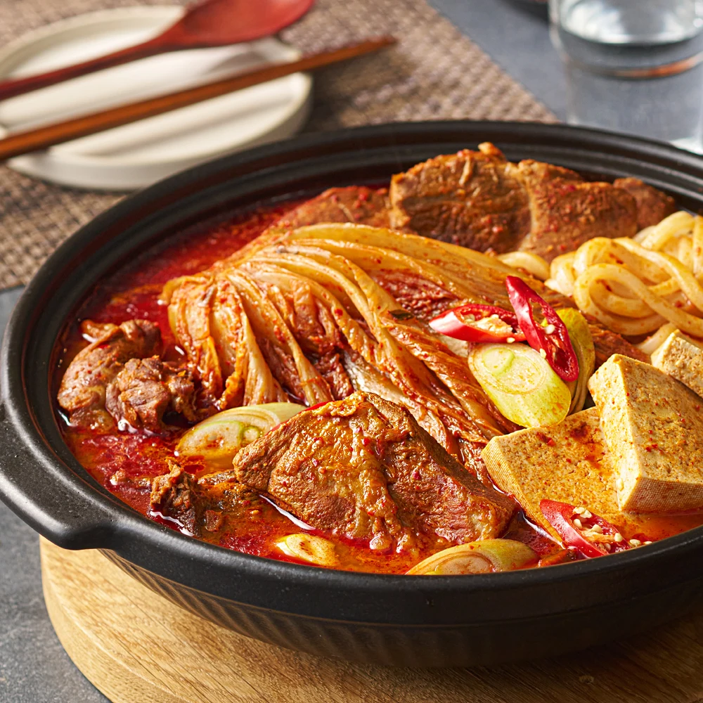 바르게 만든 국내산 김치찜 1kg X 1팩