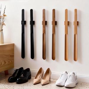 프리미엄 너도밤나무 자석 구둣주걱 55cm - 고급 디자인, 자석 흡착, 노인, 임산부, 가정용으로 이상적