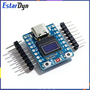 ESP32-C3 OLED 개발 보드, 0.42인치 OLED 모듈, 세라믹 안테나, 와이파이, 블루투스, ESP32 초소형 개발 보드