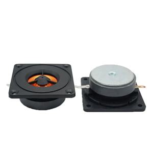2개 2인치 52MM 미니 트위터 고음 스피커 고음질 라우드 스피커 고주파 오디오 자동차 개조 스테레오 홈 시어터용