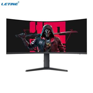 가격 FHD 4K 데스크탑 LCD 모니터 4K 100hz 165Hz 선택 가능 34인치 커브드 모니터 게이밍 모니터