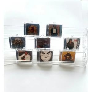 마이클 잭슨 미니 CD 키체인 6개 세트 MJ 팬들을 위한 영어판 재생 가능한 클래식 음악 기념품 선물 무료 배송