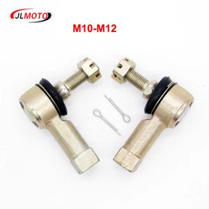 1쌍 M10-M12 타이로드 엔드 키트 볼 조인트 쿼드 ATV 아들리 허치스 50 LC 혼다 쿼드 TRX 250R 300X 400EX 450ER 브루트용