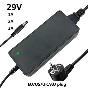 DC 29V 1A 2A 3A 안락 의자 전원 공급 장치 29v 2a AC DC 변환기 220V ~ 29 V 볼트 어댑터 29V3A 어댑터 29V2A Adaptador DC5.5mm