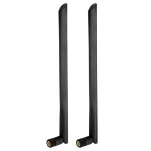 2pcs 듀얼 밴드 WIFI 안테나 10dBi 2.4G 5G 5.8G SMA 남성 증폭기 WLAN 라우터 Singal 부스터