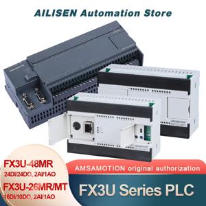 FX3U-M26MR/MT PLC 이더넷 포트, 미쓰비시 FX3U 프로그래밍 가능 로직 컨트롤러, FX3U-48MR 아날로그 4I20