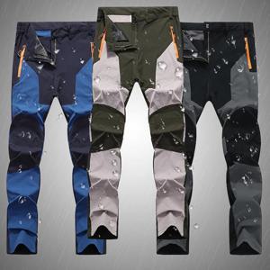전술 카고 바지 남자 SWAT 육군 Airsoft 방수 빠른 건조 바지 남성 야외 하이킹 긴 바지 플러스 크기 5XL