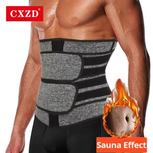 남성 허리 트레이너 슬리밍 바디 셰이퍼 피트니스 벨트 체중 감소 지방 연소 스포츠 거들 땀 트리머 운동 Cincher Shapewear