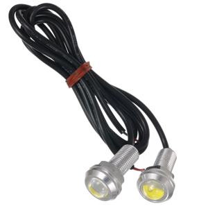 4x DC 12V 해양 보트 Transom LED 스턴 라이트 라운드 콜드 화이트 LED 테일 램프 요트 액세서리 수중 램프 보트 라이트