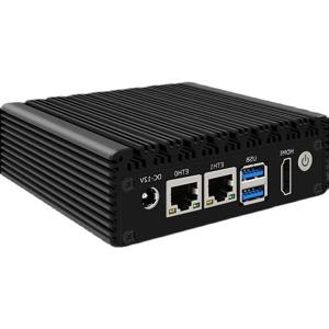 P1 X86 소프트 라우팅 Intel N3700 미니 PC 저전력 산업용 팬리스 포켓 PC 에너지 절약 마이크로 컴퓨터