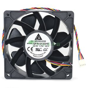 델타용 QFR1212GHE DC 12V 2.70A 12038 120MM 12CM 6000RPM 서버 팬 냉각