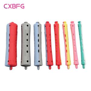 12pcs 무열 헤어 컬러 열 없음 헤어 롤러 소프트 컬링로드 풀 코어 게으른 컬 플렉시로드 웨이브 포머 헤어 스타일링 도구