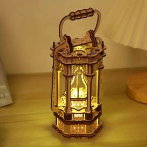 당나라 랜턴 3D 나무 퍼즐, 스케일 모델, DIY 모델 키트, 공예 선물, 가정 장식, 기계 모델 키트, 건물 장난감
