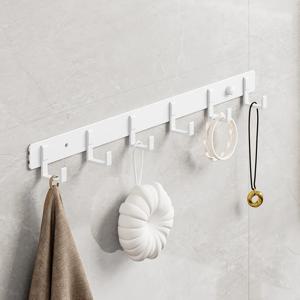 후크 흰색 수건 걸이 욕실 옷 코트 후크 침실 가운 후크 거실 주방 Accessori
