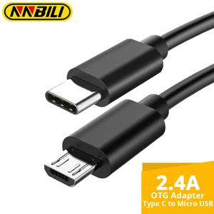NNBILI USB C-마이크로 USB 케이블, 삼성 Redmi LG Moto Xbox-One PS4 ControllerFire TabletsTV 스틱 USBC 어댑터 충전 코드