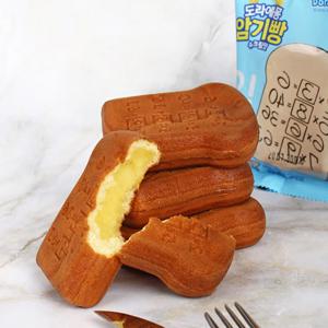 도라에몽 촉촉만쥬 암기빵 60g 6봉 쿠키와 빵과 스낵류